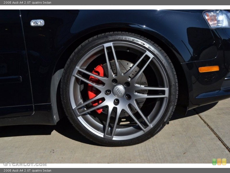 2008 Audi A4 2.0T quattro Sedan Wheel and Tire Photo #56238137