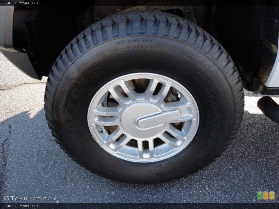 2008 Hummer H3 X Wheel and Tire Photo #56239239