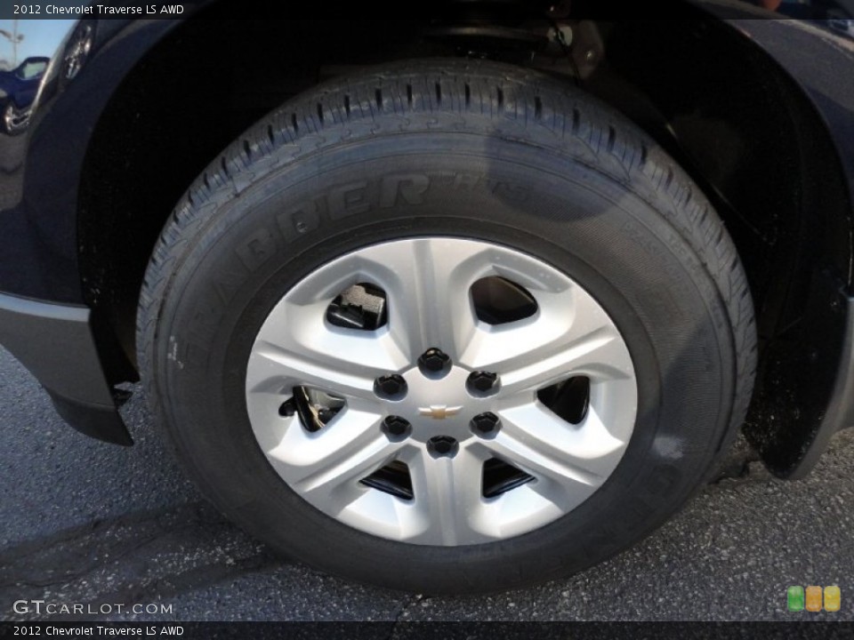 2012 Chevrolet Traverse LS AWD Wheel and Tire Photo #56240837