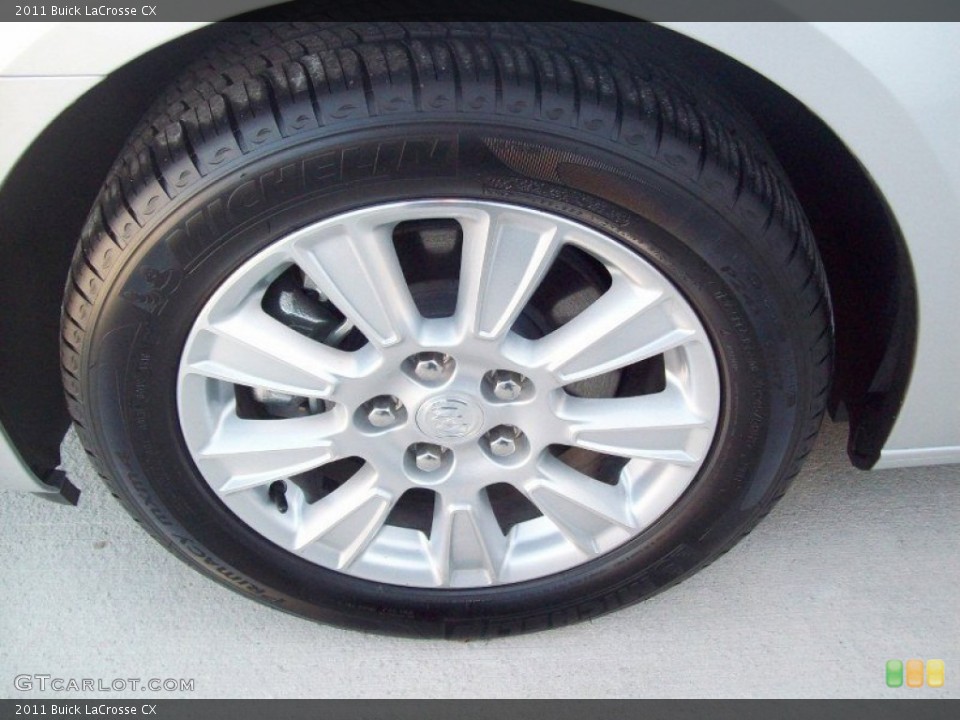2011 Buick LaCrosse CX Wheel and Tire Photo #56246381