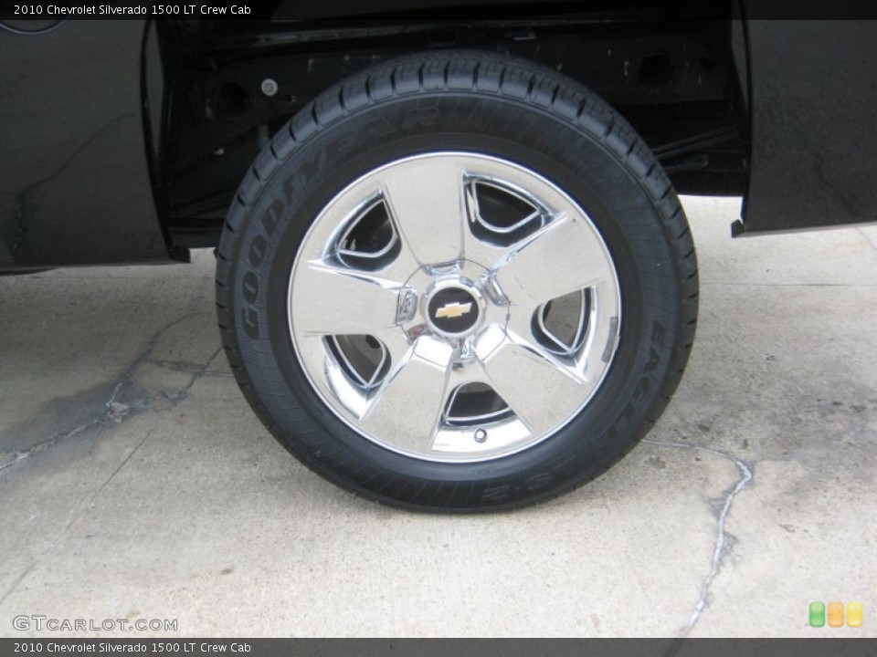 2010 Chevrolet Silverado 1500 LT Crew Cab Wheel and Tire Photo #56248922