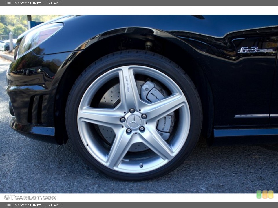 2008 Mercedes-Benz CL 63 AMG Wheel and Tire Photo #56249333