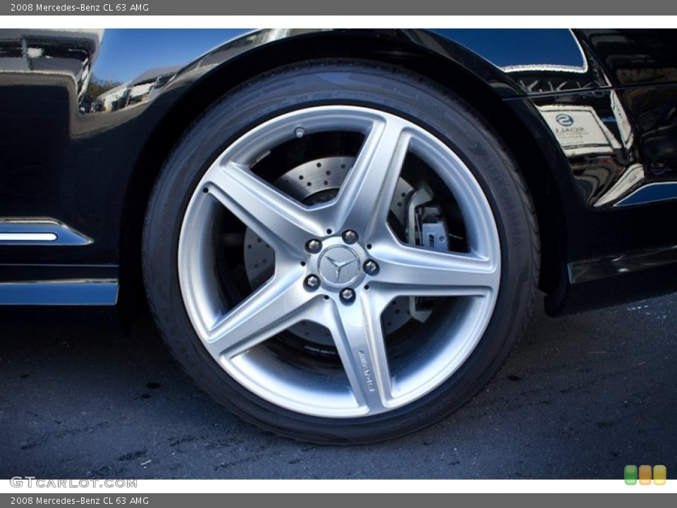 2008 Mercedes-Benz CL 63 AMG Wheel and Tire Photo #56249342