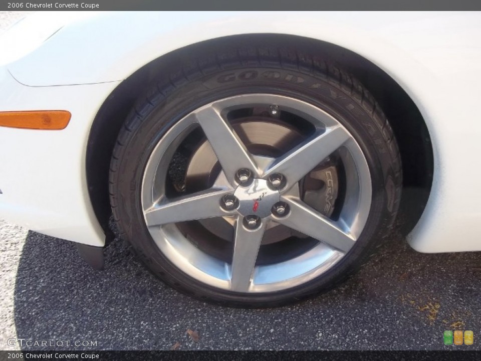 2006 Chevrolet Corvette Coupe Wheel and Tire Photo #56251919