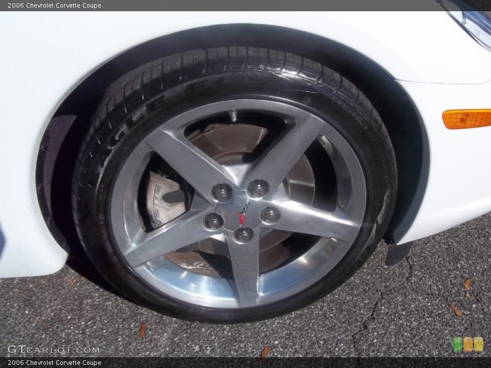 2006 Chevrolet Corvette Coupe Wheel and Tire Photo #56251958