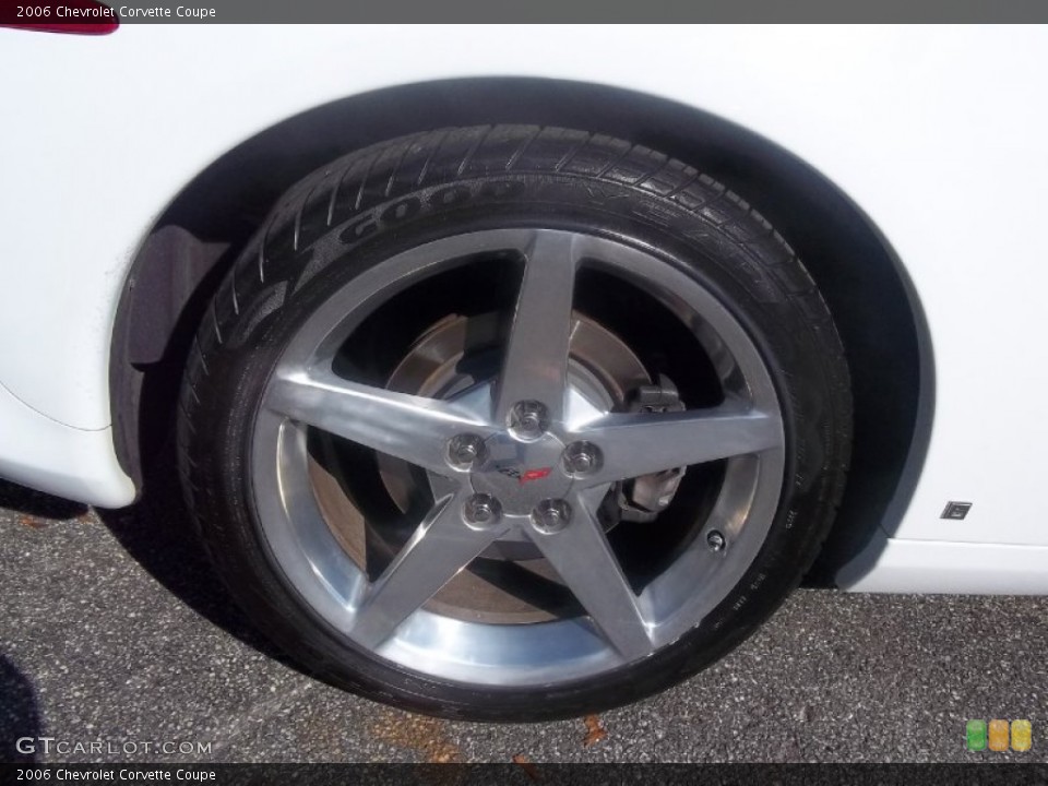 2006 Chevrolet Corvette Coupe Wheel and Tire Photo #56251969