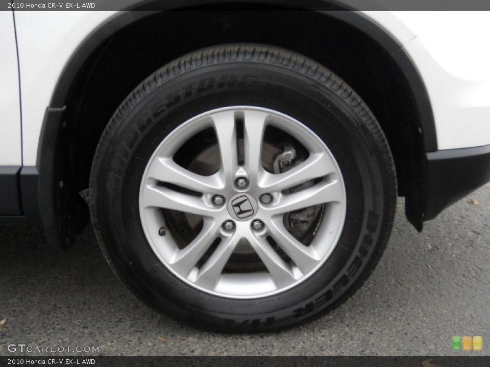 2010 Honda CR-V EX-L AWD Wheel and Tire Photo #56253884