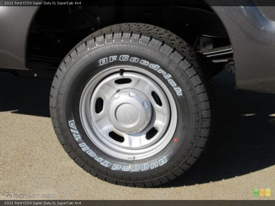 2012 Ford F250 Super Duty XL SuperCab 4x4 Wheel and Tire Photo #56259932