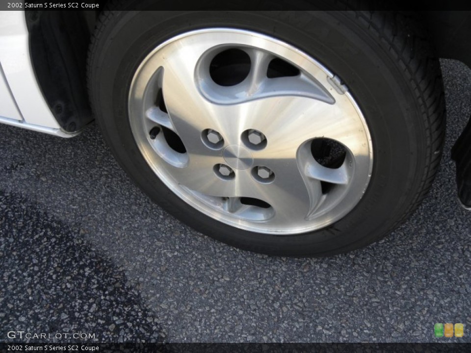 2002 Saturn S Series SC2 Coupe Wheel and Tire Photo #56260419