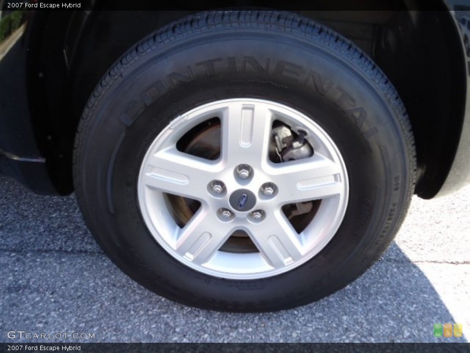 2007 Ford Escape Hybrid Wheel and Tire Photo #56261156