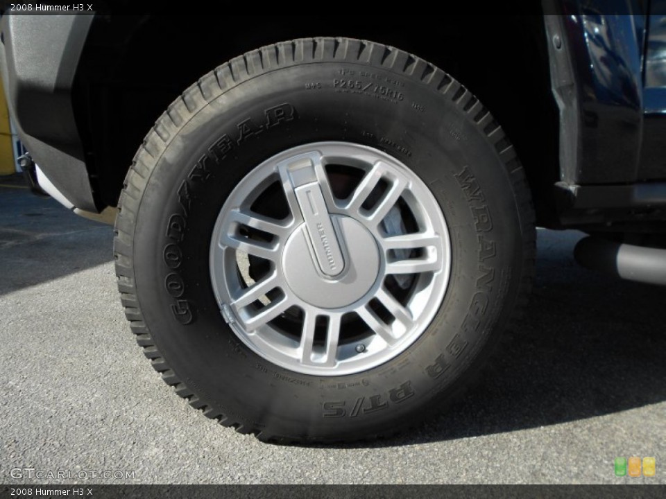 2008 Hummer H3 X Wheel and Tire Photo #56262266