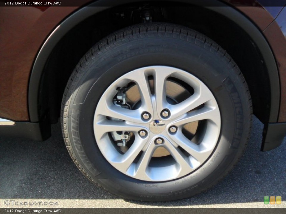 2012 Dodge Durango Crew AWD Wheel and Tire Photo #56263586