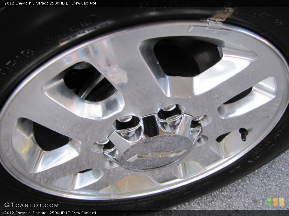 2012 Chevrolet Silverado 2500HD LT Crew Cab 4x4 Wheel and Tire Photo #56263766