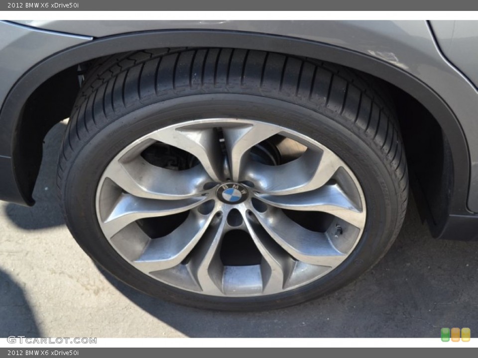 2012 BMW X6 xDrive50i Wheel and Tire Photo #56264858