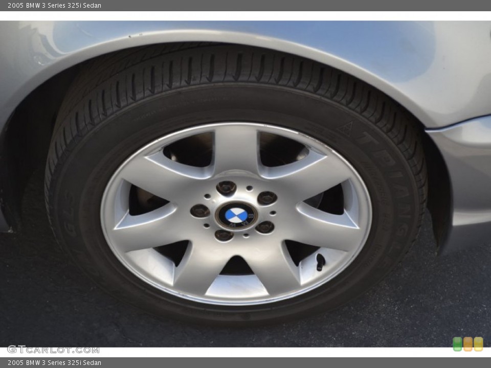 2005 BMW 3 Series 325i Sedan Wheel and Tire Photo #56265230