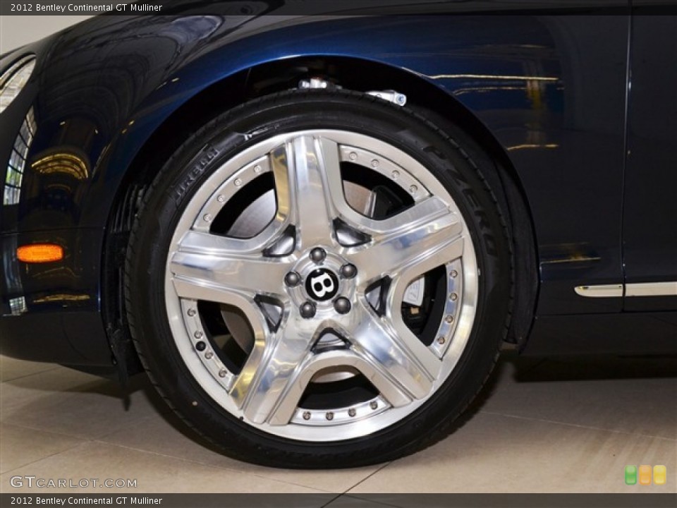 2012 Bentley Continental GT Mulliner Wheel and Tire Photo #56268716