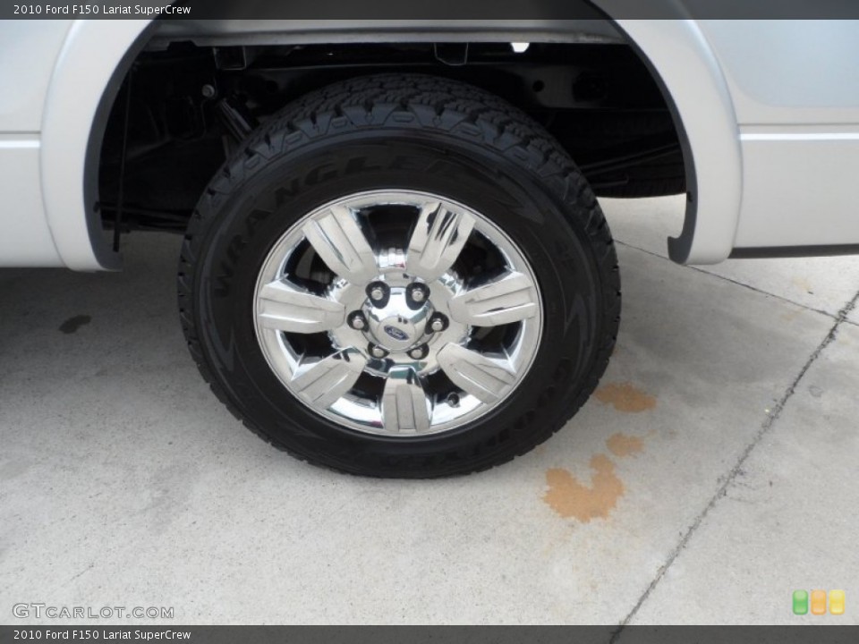 2010 Ford F150 Lariat SuperCrew Wheel and Tire Photo #56269115