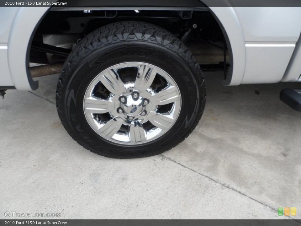 2010 Ford F150 Lariat SuperCrew Wheel and Tire Photo #56269121