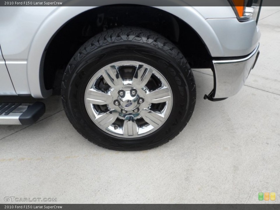 2010 Ford F150 Lariat SuperCrew Wheel and Tire Photo #56269127