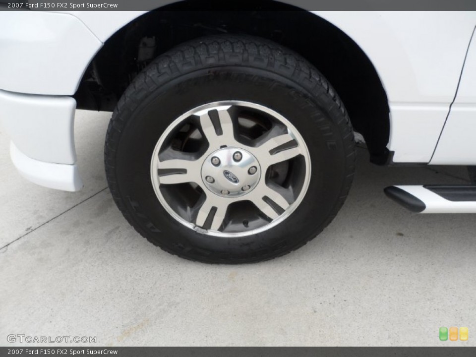 2007 Ford F150 FX2 Sport SuperCrew Wheel and Tire Photo #56270786