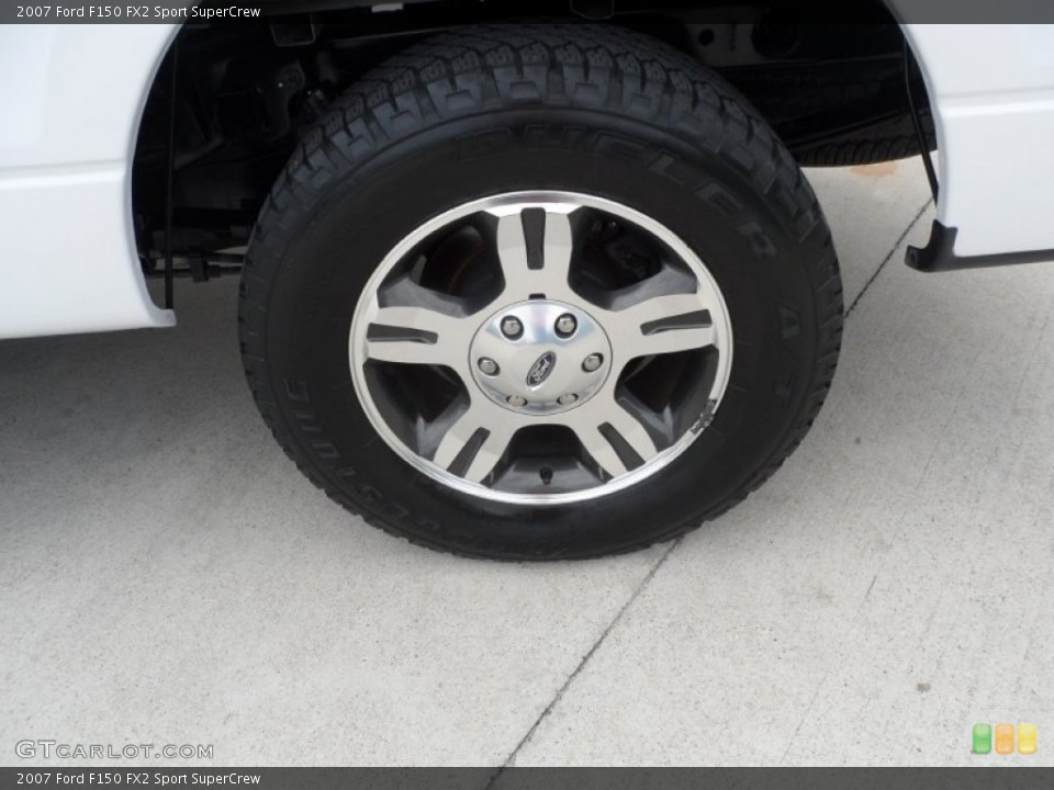 2007 Ford F150 FX2 Sport SuperCrew Wheel and Tire Photo #56270792