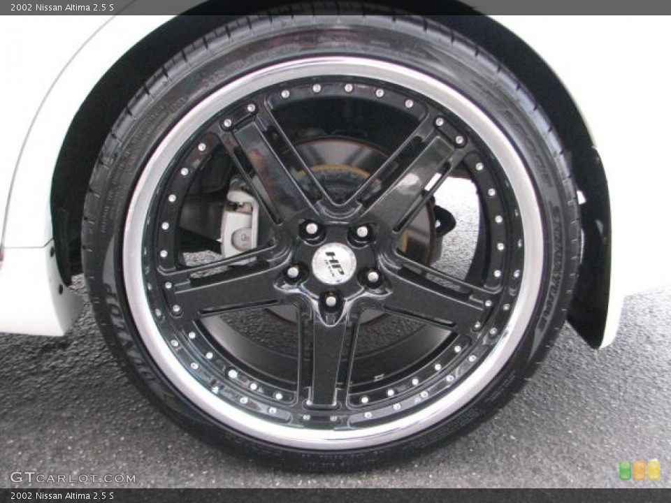 2002 Nissan Altima Custom Wheel and Tire Photo #56277796