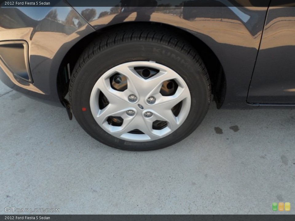 2012 Ford Fiesta S Sedan Wheel and Tire Photo #56279451