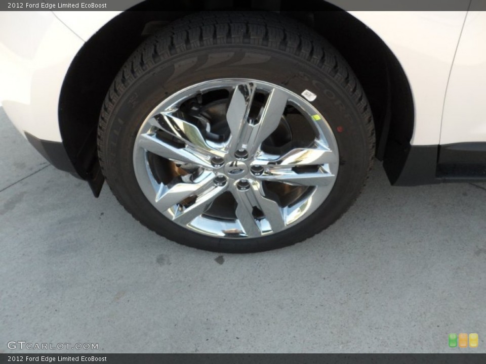 2012 Ford Edge Limited EcoBoost Wheel and Tire Photo #56285394