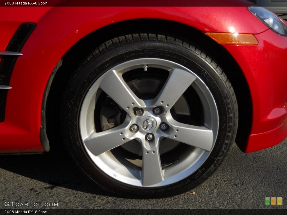 2008 Mazda RX-8 Sport Wheel and Tire Photo #56286061