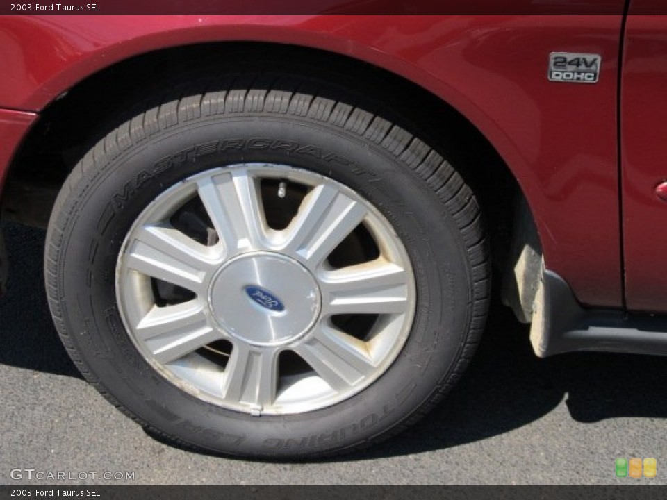 2003 Ford Taurus SEL Wheel and Tire Photo #56291673