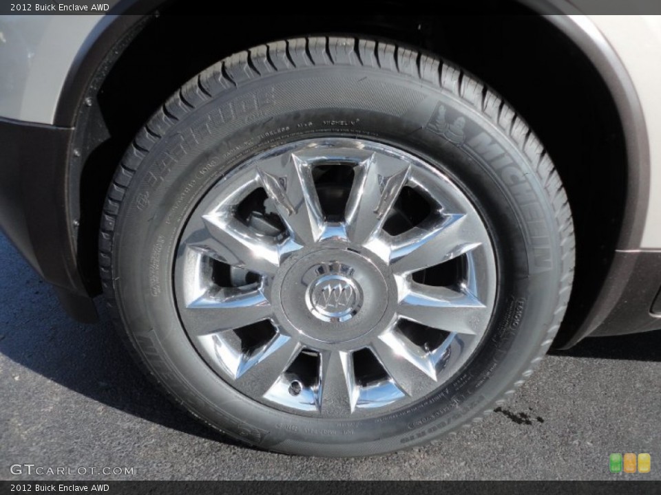 2012 Buick Enclave AWD Wheel and Tire Photo #56295330