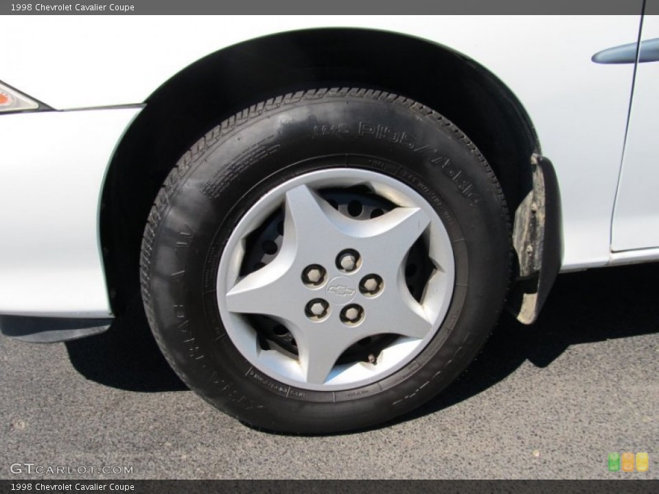 1998 Chevrolet Cavalier Coupe Wheel and Tire Photo #56297493