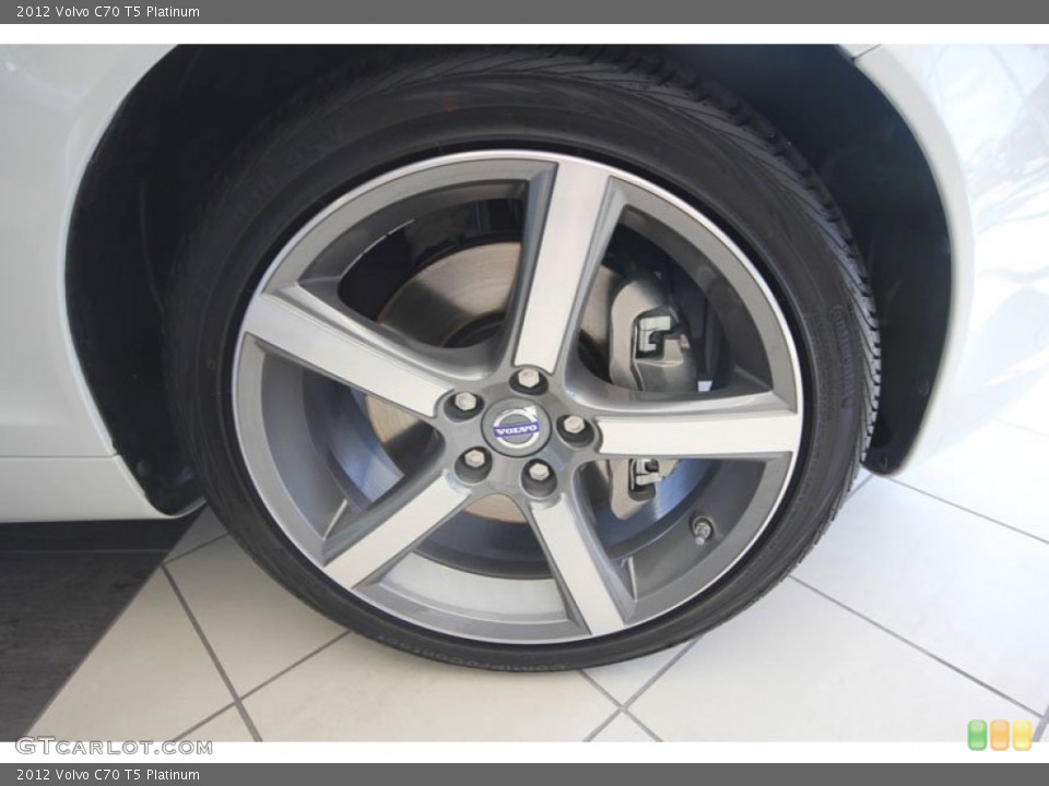 2012 Volvo C70 T5 Platinum Wheel and Tire Photo #56299494