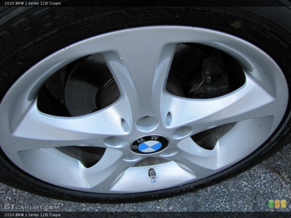 2010 BMW 1 Series 128i Coupe Wheel and Tire Photo #56305311