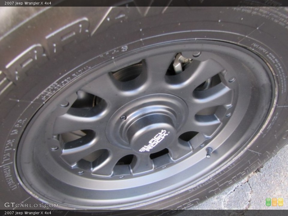 2007 Jeep Wrangler Custom Wheel and Tire Photo #56314506