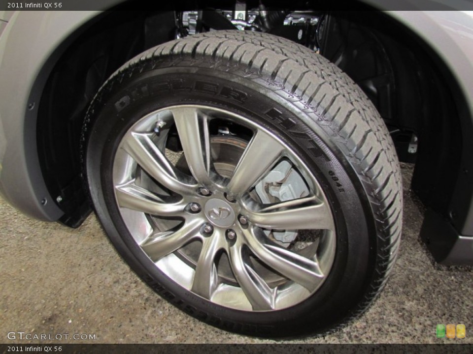 2011 Infiniti QX 56 Wheel and Tire Photo #56317950