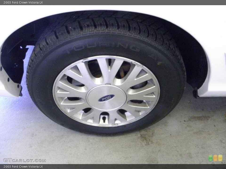 2003 Ford Crown Victoria LX Wheel and Tire Photo #56319693