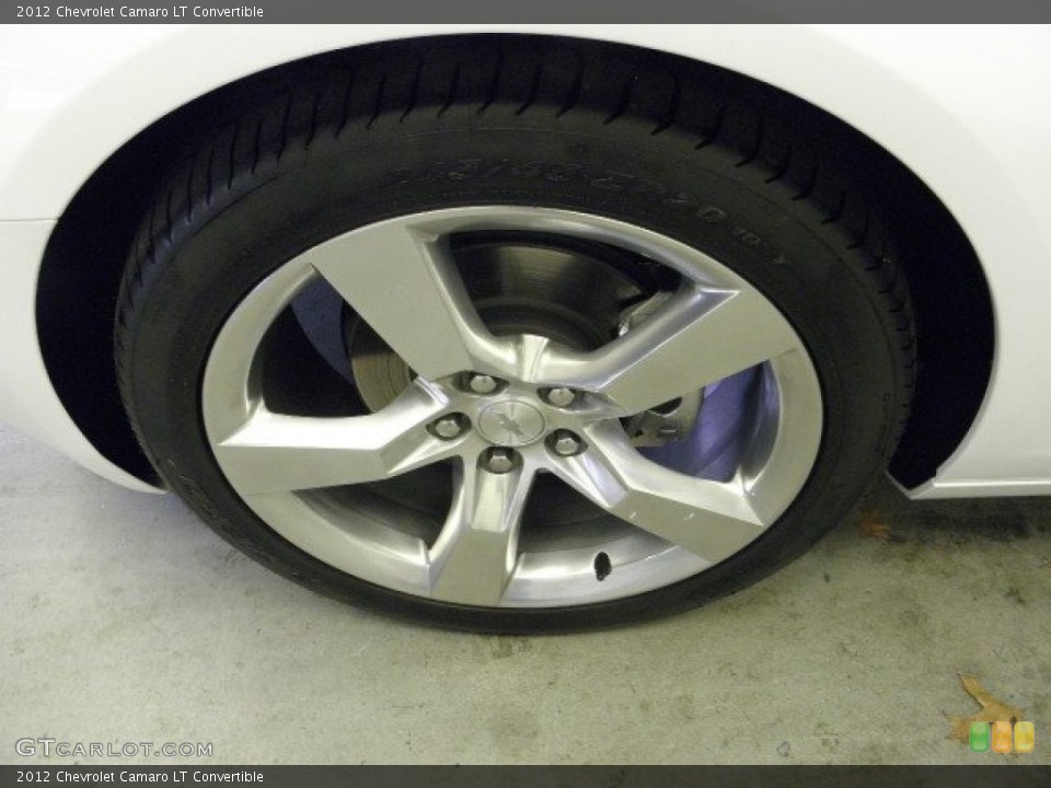 2012 Chevrolet Camaro LT Convertible Wheel and Tire Photo #56320083