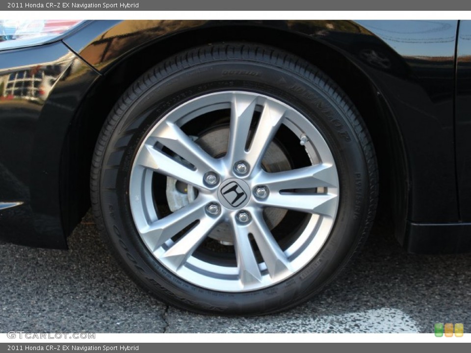 2011 Honda CR-Z EX Navigation Sport Hybrid Wheel and Tire Photo #56322937