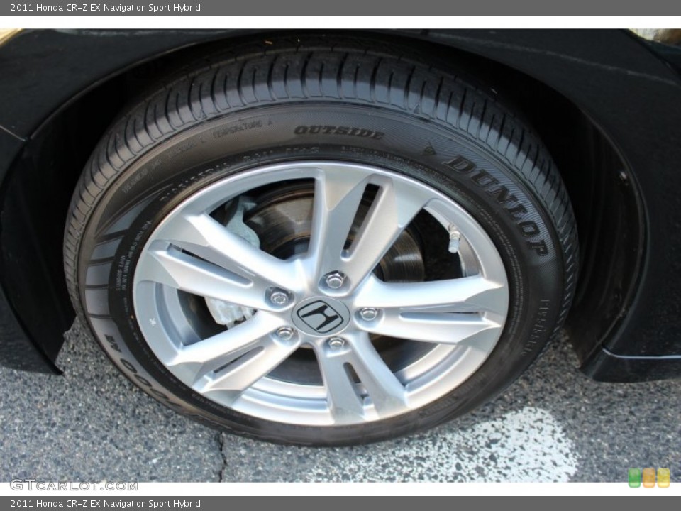 2011 Honda CR-Z EX Navigation Sport Hybrid Wheel and Tire Photo #56322947