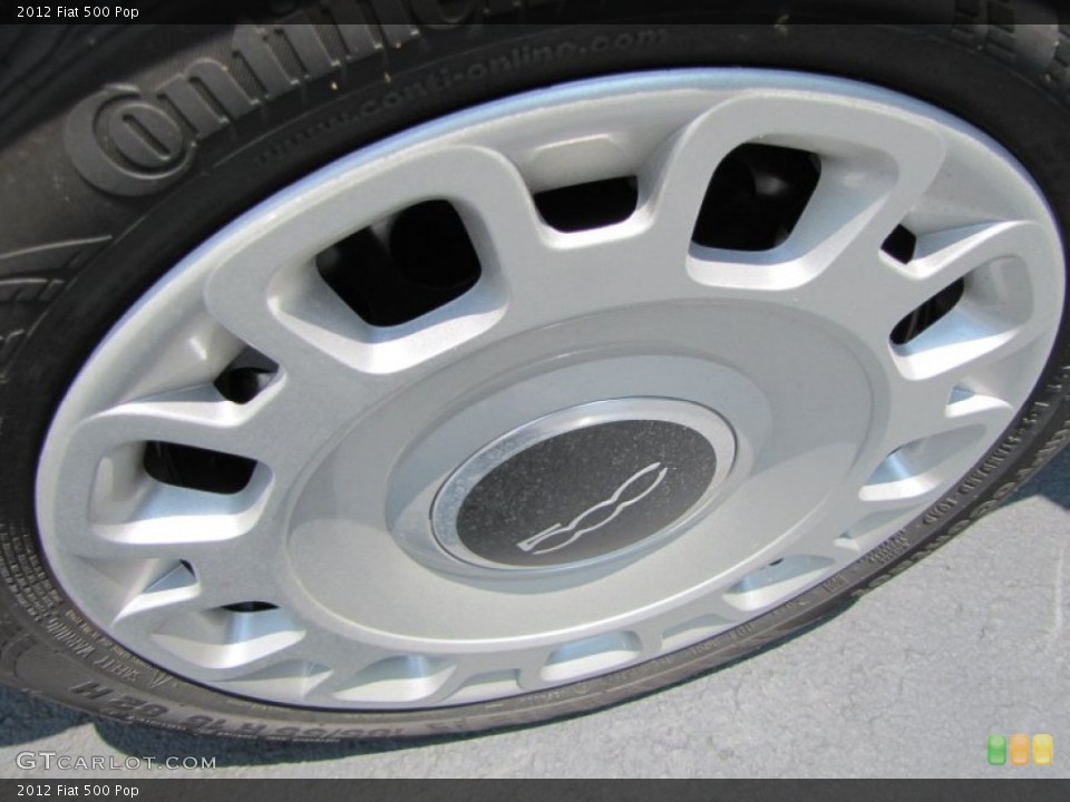 2012 Fiat 500 Pop Wheel and Tire Photo #56323262