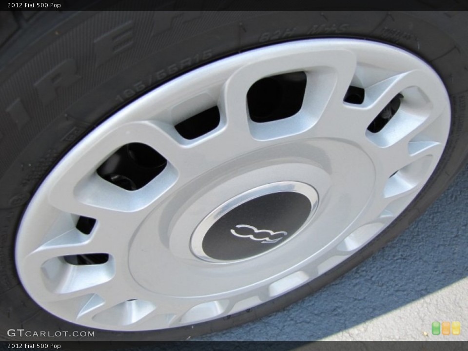 2012 Fiat 500 Pop Wheel and Tire Photo #56323730