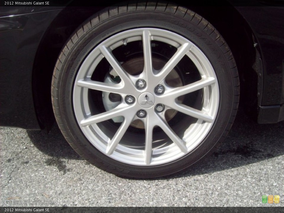 2012 Mitsubishi Galant SE Wheel and Tire Photo #56323880