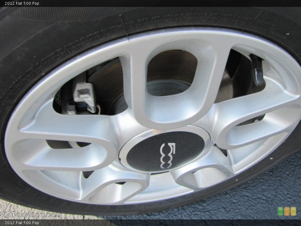 2012 Fiat 500 Pop Wheel and Tire Photo #56323943