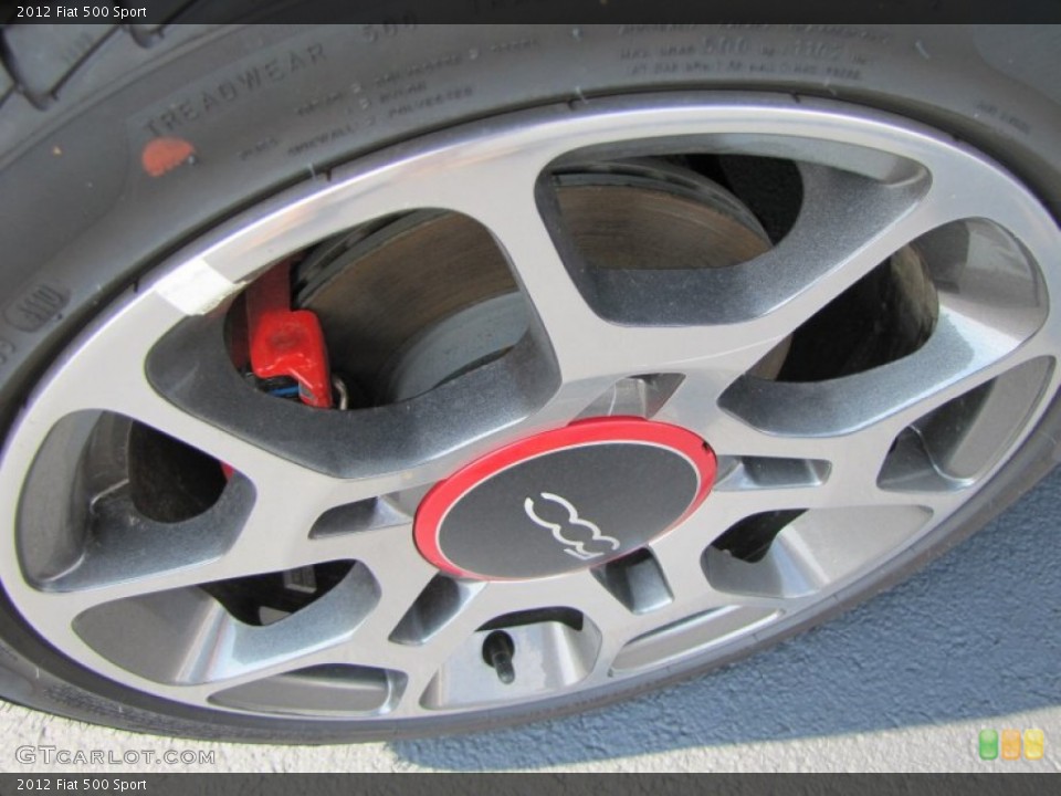 2012 Fiat 500 Sport Wheel and Tire Photo #56324165
