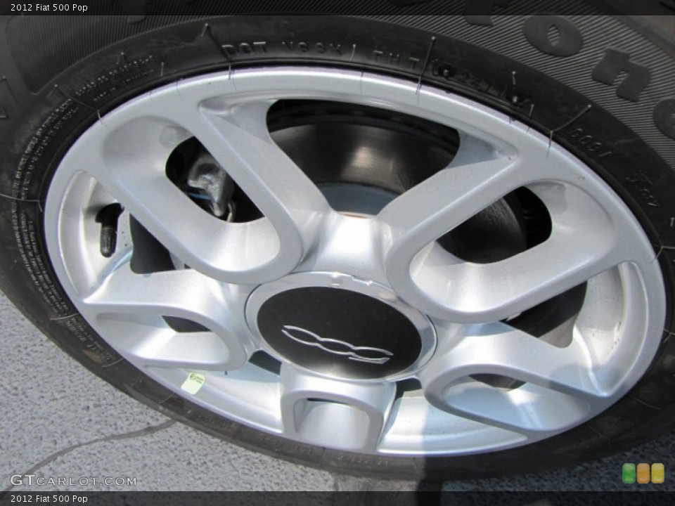 2012 Fiat 500 Pop Wheel and Tire Photo #56325104