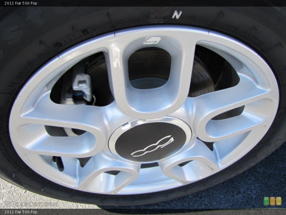 2012 Fiat 500 Pop Wheel and Tire Photo #56327006