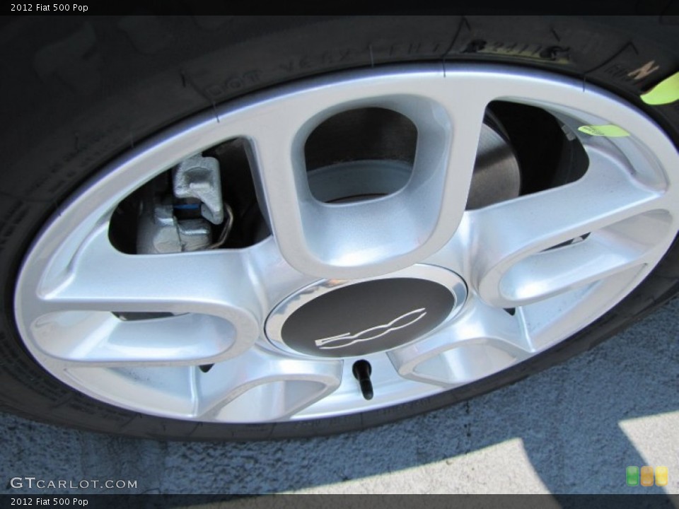 2012 Fiat 500 Pop Wheel and Tire Photo #56327118