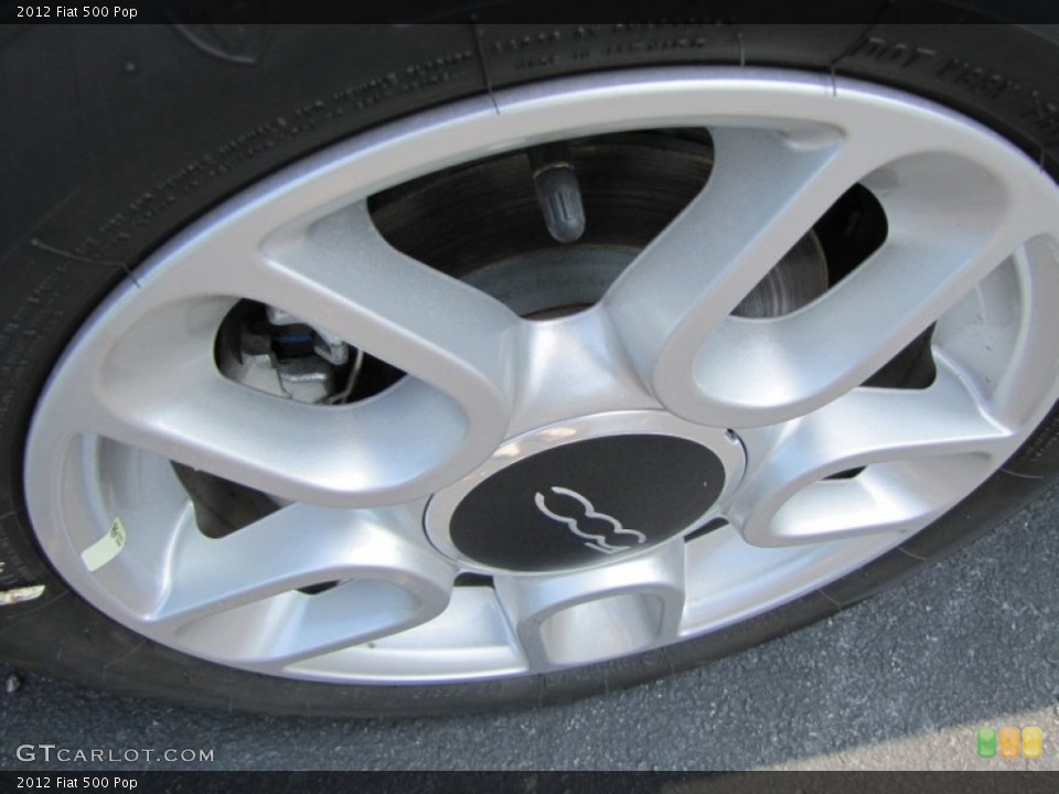 2012 Fiat 500 Pop Wheel and Tire Photo #56327465