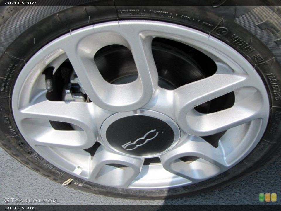 2012 Fiat 500 Pop Wheel and Tire Photo #56327762